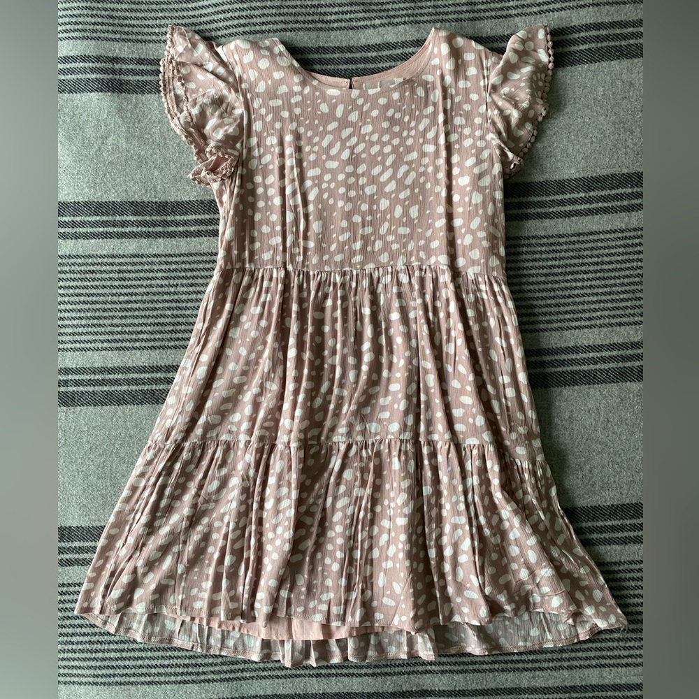 NWT Mauve Flowy mini shift dress AUS 8 US 4
